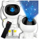 GALAXIA astronautų formos žvaigždžių projektorius vaikams, LED naktinė lemputė