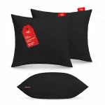 Antialerginė pagalvė 2x70x80 cm Miego komplektas Dygsniuota Juoda Lenki&scaron;ka