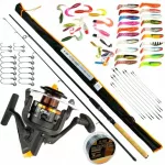 SPINNING rinkinys JAXON ME&Scaron;KERĖ 2,4 m + 66 dalys Z45