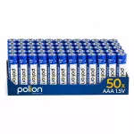 &Scaron;arminės baterijos Polion LR03 (AAA) 1.5V, 50 vnt.