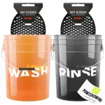 ADBL BUCKET SET &ndash; automobilio plovimo kibirų rinkinys su separatoriais