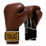 Boksinės pir&scaron;tinės EVERLAST Brown 14 oz + DOVANA
