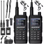 Radijo ry&scaron;io stotelės 2x komplektas Baofeng UV-17E Walkie Talkie