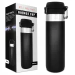 Terminis puodelis-termosas &bdquo;Alogy ThermoGo&trade;&ldquo;, sandarus, 800 ml, juodas