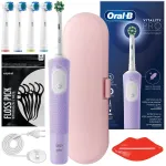&bdquo;Oral-B Vitality D103 Pro Lilac&ldquo; elektrinė dantų &scaron;epetėlė su 2 galvutėmis