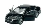 Welly 2019 m. &bdquo;&Scaron;koda Octavia MK4&ldquo; juodas metalinis modelis, 1:34, 43806