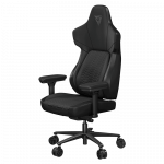 Žaidimų kėdė ThunderX3 CORE racer, tekstūruotas gobelenas, eko oda, juoda