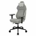 Žaidimų kėdė ThunderX3 CORE smart loft, gobelenas, pilkas