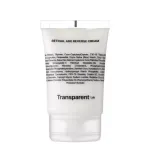Transparent Lab - Retinal Age Reverse Cream - Nuo Senėjimo Kremas su Retinaliu - 50ml