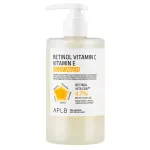 APLB - Retinol Vitamin C Vitamin E Body Wash - Glotninamasis ir Stangrinamasis Du&scaron;o Gelis su Retinoliu ir Vitaminu C bei E - 300ml