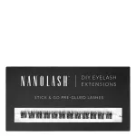 Nanolash - Stick & Go Pre-Glued Lashes - Blakstienų Kuok&scaron;teliai su Klijais - Heartbreaker - 1 pak.