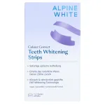 Alpine White - Colour Correct Whitening Strips - Balinamosios Juostelės su Spalvos Korektoriumi - 14vnt