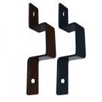 Skersinio laikiklis 20x40 mm, įki&scaron;amas, plieninis, 2 mm - Cinkuota