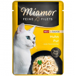MIAMOR Feine Filets vi&scaron;tienos filė padaže - &scaron;lapias kačių ėdalas - 100 g