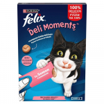 PURINA Felix Deli Moments la&scaron;i&scaron;os skanėstai katėms 4 x 10 g