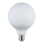 LED Lemputė E27 9W G125 Milky 3000K