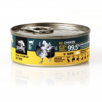 3Coty konservuotas maistas su vi&scaron;tiena ir spirulina suaugusiems katėms, 80 g