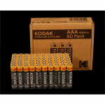 &bdquo;Kodak XTRALIFE&ldquo; &scaron;arminės AAA baterijos (60 vnt. pakuotė)