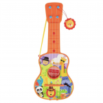 FISHER PRICE 4 stygų gitara &ndash; Su plastikine dėžute