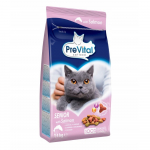 PREVITAL Senior su la&scaron;i&scaron;a &ndash; sausas kačių ėdalas &ndash; 1,4 kg