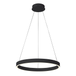 Brasco Down PND-56215-080RPC-BK-3KS4K-TRDIMM modernus pakabinamas LED &scaron;viestuvas, juodas, 80 cm