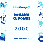 Dovanų kuponas 200 Eur