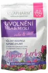 VIVAPHARM vonios druska su Alpių žolelėmis RELAXATION OF BODY & MIND, 1000 g