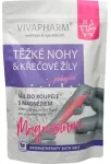 VIVAPHARM vonios druska su magniu HEAVY LEGS & VARICOSE VEINS, 1000 g