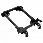 VEVOR reguliuojamas sunkiųjų įrenginių mobilus pagrindas su ratukais, 680 kg talpa, tinka 46x61&ndash;67x80 cm įrenginiams