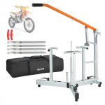VEVOR krosinių ir dual-sport motociklų padangų montavimo rinkinys 406&ndash;533 mm su atskyrėju, 4 montavimo svirtimis, ratlankių apsauga, krep&scaron;iu