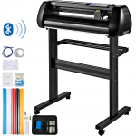 VEVOR 720 mm vinilo pjovimo ploteris su Bluetooth, LCD ekranu, reguliuojamu greičiu ir spaudimu, Windows, DIY SignMaster
