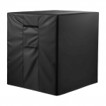 VEVOR universalus lauko oro kondicionieriaus uždangalas 660x660x812 mm, 3 sluoksnių atsparus vandeniui poliesteris, vėdinimas, juodas