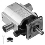 VEVOR 2 pakopų hidraulinis malkos skaldymo siurblys, 60,6 L/min, 27,6 MPa, 3600 RPM, aliuminio dantratinis siurblys skaldyklėms ir sniego valytuvams
