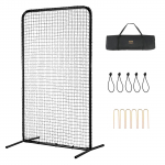 VEVOR 213x122 cm beisbolo/softbolo apsauginis ekranas su krep&scaron;iu &ndash; tvirtas tinklas ir rėmas metėjo apsaugai