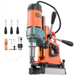 VEVOR Magnetinis Gręžtuvas 1400W, 50mm Gręžimas, 0&ndash;850 APS./min, Atbulinė Eiga, Daugiafunkcis Įrenginys Metalui ir Pramonei
