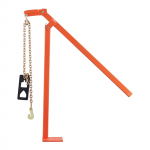 VEVOR 91,4 cm Sunkiųjų darbų T stulpų traukiklis su 119 cm grandine ir plok&scaron;te &ndash; tvorų, ženklų stulpų ir kelmų &scaron;alinimo įrankis