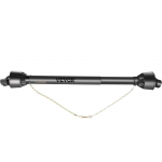 VEVOR T4 PTO pavara velenas 1-3/8" 6-splinų x apvalus galas, teleskopinis 1100&ndash;1550mm, 35AG/53AG žemės ūkio technikai