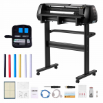 VEVOR Vinilo pjaustyklė 720mm, dvia&scaron;menis, reguliuojama jėga ir greitis, LED, SignMaster programinė įranga, lipdukai ir perkėlimo plėvelė