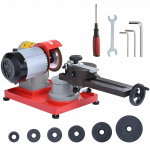 VEVOR apvalaus pjūklo disko galąstuvas 370W 3600RPM su 125mm &scaron;lifavimo disku, tinka &Oslash;80&ndash;700mm diskais