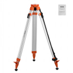 VEVOR reguliuojamas lazerinio lygio stovas, auk&scaron;tis 42&ndash;166,5 cm, 5/8"-11 sriegis, tvirtas aliuminio trikojis statyboms ir matavimams