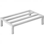 VEVOR aliuminio sandėliavimo stovas 91x51 cm, 20 cm auk&scaron;čio, 817 kg talpa, suvirintas lentynų stovas virtuvėms, garažams, restoranams