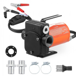 VEVOR 12V kuro perkėlimo siurblys, 19L/min, 75W, ne&scaron;iojamas elektrinis siurblys su automatinio i&scaron;sijungimo antgaliu, dyzelinui, benzinui, žibalui