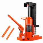 VEVOR Hidraulinis Kojinis Keltuvas 5 t Apačioje / 10 t Vir&scaron;uje, 20&ndash;173 mm Kojos / 287&ndash;440 mm Vir&scaron;aus Auk&scaron;tis, Gaisinis Keltuvas Technikai