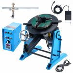 VEVOR sukamasis suvirinimo pozicionierius 30 kg, 0&ndash;90&deg; stalas, 1&ndash;12 RPM, 80 W, su 315 mm 3-žandikaulių griebtuvu ir degiklio laikikliu