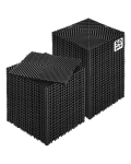VEVOR 30x30 cm sujungiamos drenažo grindų plytelės, 50 vnt. neslidžios PP modulio kilimėliai garažui, sodui, virtuvei ir laukui