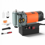 VEVOR 1300W magnetinis gręžtuvas su au&scaron;inimu ir perkrovos apsauga, kompakti&scaron;kas 35mm &scaron;erdis, ne&scaron;iojamas pramonei