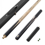 VEVOR 1447,8mm 3 dalių biliardo lazdos rinkinys su 9,7mm antgaliu, prailgintuvu, 538g, medine dėžute &ndash; namams, barui, biurui, pradedantiesiems