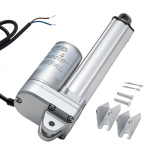 VEVOR 12V linijinis pavaras, 101.6mm eiga, IP65 atsparus vandeniui, 3000N jėga, 5mm/s greitis su laikikliais