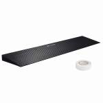 VEVOR 3 cm auk&scaron;čio neslystanti guminė slenksčio rampa, 90 cm pločio, 15 t apkrova, vežimėliams, robotams, durims