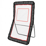 VEVOR reguliuojamas lakroso atmu&scaron;imo tinklas 122x213 cm &ndash; universalus treniruočių tinklas beisbolui, tinkliniui, su taikiniu